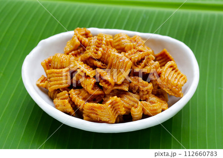 Klong Klang Krob, Thai caramelized crisps sweet dessert Klong Klang Krob, Thai caramelized crisps sweet dessert 112660783