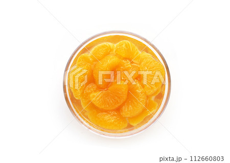 Mandarin orange in sweet syrup Mandarin orange in sweet syrup 112660803