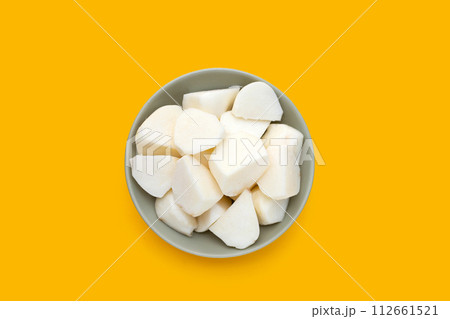 Mexican turnip or jicama or yam bean Mexican turnip or jicama or yam bean 112661521