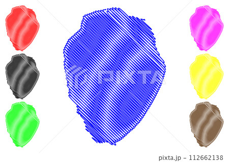 Lake Doiran (Republic of North Macedonia, Greece, Hellenic Republic) map vector illustration, scribble sketch Dojran map Lake Doiran (Republic of North Macedonia, Greece, Hellenic Republic) map vector illustration, scribble sketch Dojran map 112662138