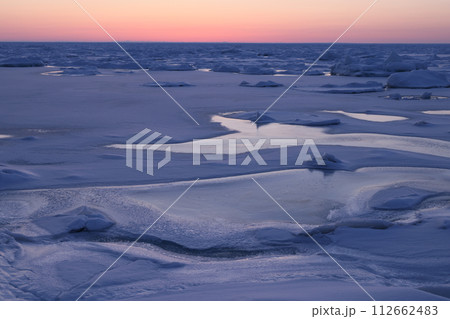 北海の冬景色 北海の冬景色 112662483
