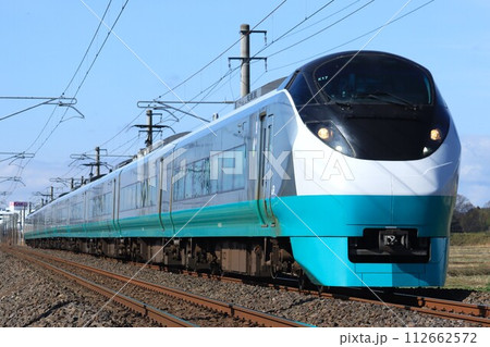 特急ひたち・ときわ　E657系・緑（グリーンレイク） 112662572