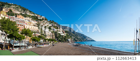 Positano, Italy - December 19, 2022 Positano, Italy - December 19, 2022 112663413
