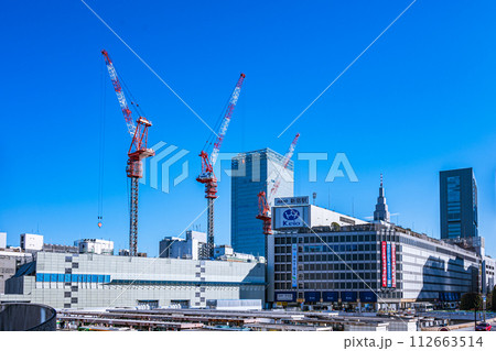 新宿駅 西口 再開発 新宿駅 西口 再開発 112663514