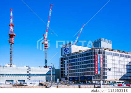 新宿駅　西口　再開発 112663518