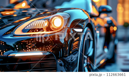 お洒落なヘッドライト お洒落なヘッドライト 112663661