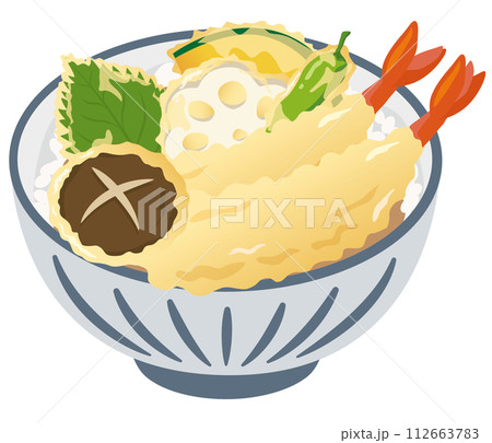 丼物_丼ぶり_天丼 112663783