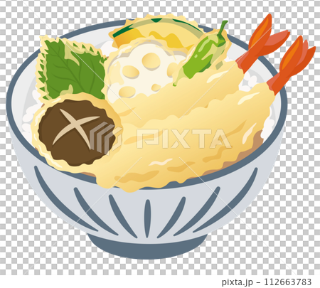 丼物_丼ぶり_天丼 112663783