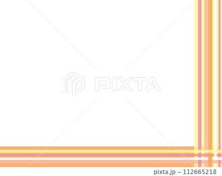 ストライプ ボーダー フレーム ホワイトスペース パステルカラー ストライプ ボーダー フレーム ホワイトスペース パステルカラー 112665218