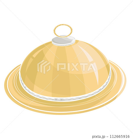 tray with Dish Food Cover 112665916
