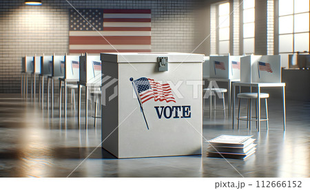 USA Voting Background. Vector Background of...のイラスト素材 [112666152] - PIXTA