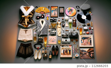 Vintage Japanese Fashion and Lifestyle Collection 112666203