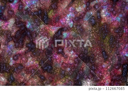 ドロドロの模様の背景テクスチャ画像 112667085