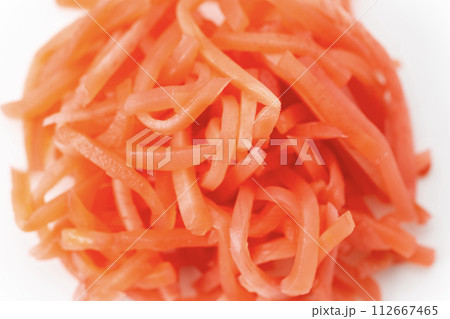 紅生姜　白背景 112667465