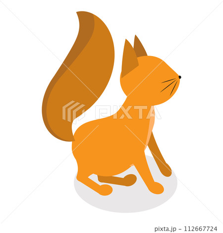 3D Isometric Flat Vector Set of Zoo Animals, WildLife Collection. Item 7 3D Isometric Flat Vector Set of Zoo Animals, WildLife Collection. Item 7 112667724