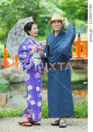 浴衣のミドル夫婦 浴衣のミドル夫婦 112667749