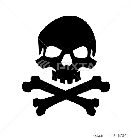 Skull and crossbones. Skull and crossbones. 112667840