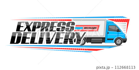 Vector logo for Express Delivery 112668113