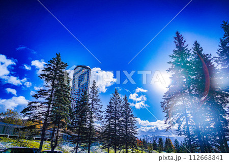 北海道トマムのリゾート地 112668841