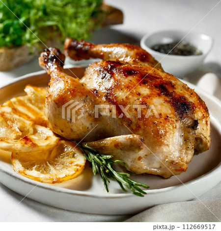 丸鶏のロースト 112669517