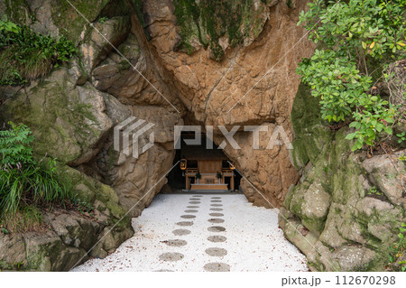 神社 鳥居 安乎岩戸信龍神社 淡路島 パワースポット 神社 鳥居 安乎岩戸信龍神社 淡路島 パワースポット 112670298