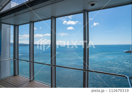 展望室 渦潮 鳴門海峡 海 観光名所 四国 徳島県 展望室 渦潮 鳴門海峡 海 観光名所 四国 徳島県 112670319