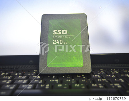 SSD drives are very popular these days, SSDs are placed on laptops SSD drives are very popular these days, SSDs are placed on laptops 112670789