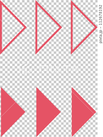 red triple arrow set red triple arrow set 112678192