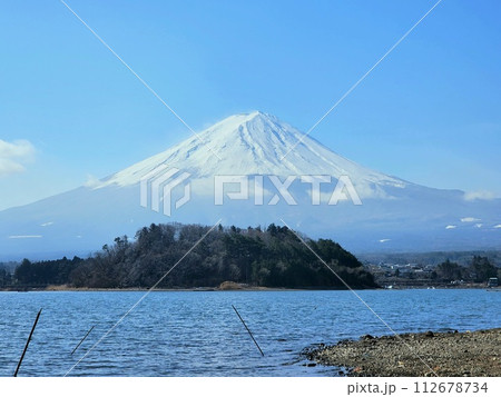 河口湖から 河口湖から 112678734
