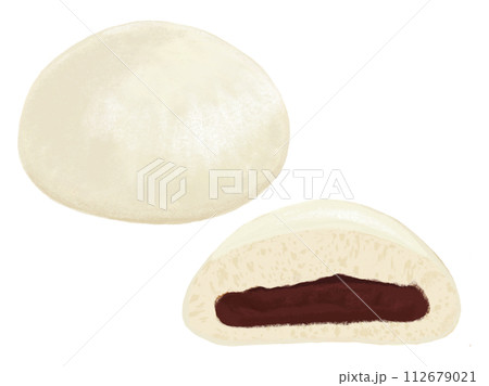 アンまん（1個と断面） 112679021