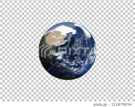 地球（影付き） 112679054