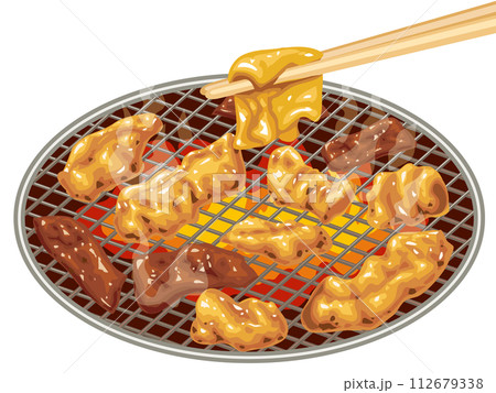 ホルモン焼き ホルモン焼き 112679338