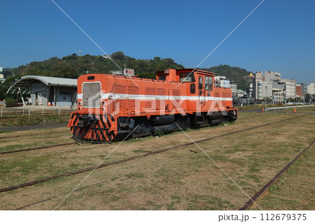 台湾 哈瑪星鉄道文化園区のディーゼル機関車 台湾 哈瑪星鉄道文化園区のディーゼル機関車 112679375