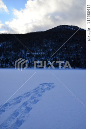 Lake Shikaribetsu is located in Tokachi subprefecture, Eastern Hokkaido, Japan. It hidden up deep in the Daisetsuzan mountains in the middle of the Shikaribetsu volcanic group at an elevation of 810 Lake Shikaribetsu is located in Tokachi subprefecture, Eastern Hokkaido, Japan. It hidden up deep in the Daisetsuzan mountains in the middle of the Shikaribetsu volcanic group at an elevation of 810 112680413
