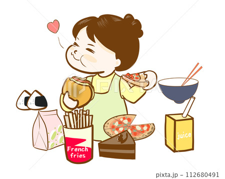 食欲が止まらない 食欲が止まらない 112680491