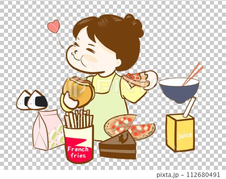 食欲が止まらない 食欲が止まらない 112680491