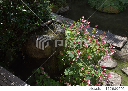 実光院　手水鉢　京都市左京区大原 112680602
