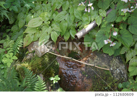 実光院　手水鉢　京都市左京区大原 112680609