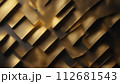 高級感のある金色の背景 112681543