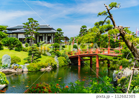 Japanese garden. 112682305