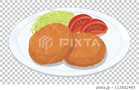 Croquette illustration 112682465