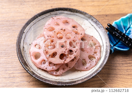 赤紫蘇酢れんこん 112682718