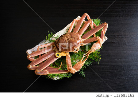 福井県産、活越前蟹 112683162