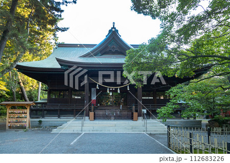 浜松八幡宮　社殿 112683226