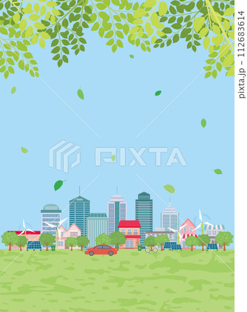 エコな街並み エコな街並み 112683614