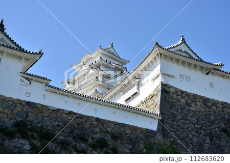 姫路城　櫓と天守閣　兵庫県姫路市 112683620