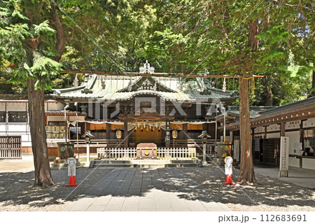 浦和宿散歩 中山道浦和宿・社殿　本殿　調神社（つきじんじゃ） 112683691