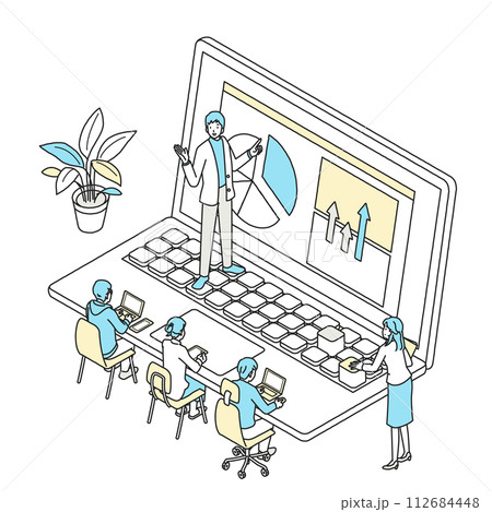 オンラインセミナー 112684448