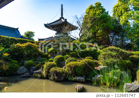 【西国三十三所】第二十一番 穴生寺 初夏の円応院庭園 京都府亀岡市 【西国三十三所】第二十一番 穴生寺 初夏の円応院庭園 京都府亀岡市 112685747