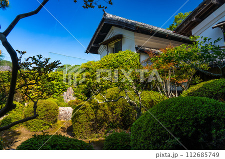【西国三十三所】第二十一番　穴生寺　円応院西側の庭園　京都府亀岡市 112685749